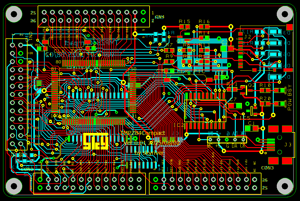 TMPZ84Compactの開発: PICマイコンは面白い