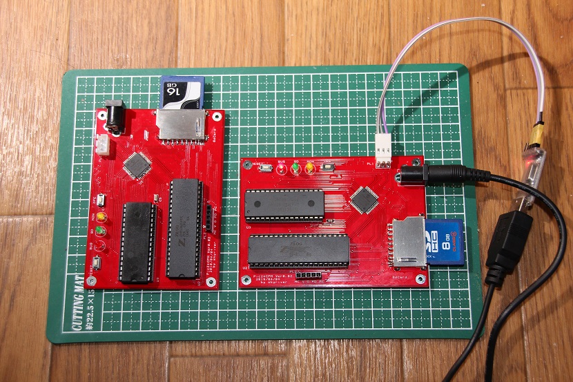 3チップ構成Pic24CPMマイコン（CP/M起動までの作業まとめ）: PIC